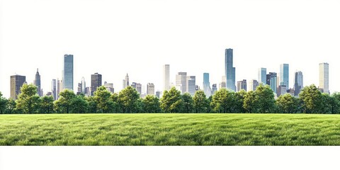 Obraz premium Modern city architecture landscape cityscape.