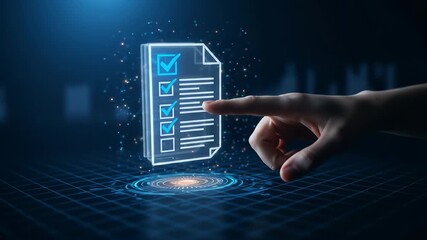 Digital Checklist and Task Completion Concept - Powered by Adobe
