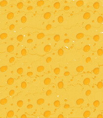 seamless pattern with cheese textures