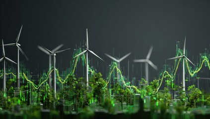 Green energy, financial data
