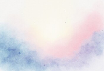 Fototapeta premium delicate watercolor wash textured paper artistic background subtle hues soft gradients handcrafted elegance, design, palette, pattern, abstract, softness