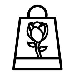 bag Line Icon
