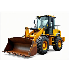 JCB isolated 

