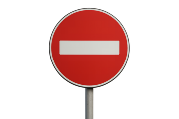 no entry sign