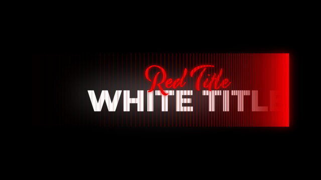 Cinematic Elegant Title	