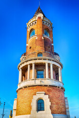 Obraz premium Tower on Gardos hill in Zemun, Belgrade
