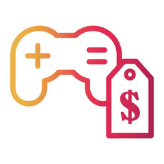 product Line Gradient Icon