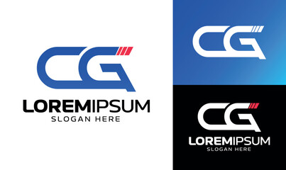 Letter CG Initial Logo
