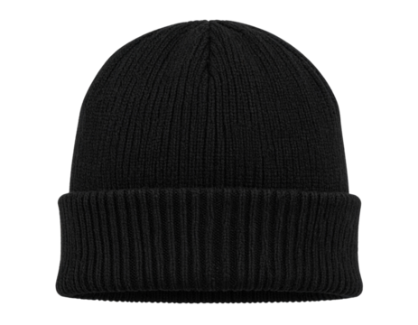 black cap isolated on white background