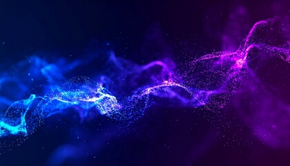 Abstract swirling nebula