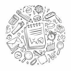 hand drawn vector illustration