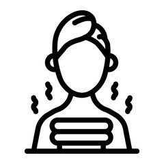 sauna Line Icon