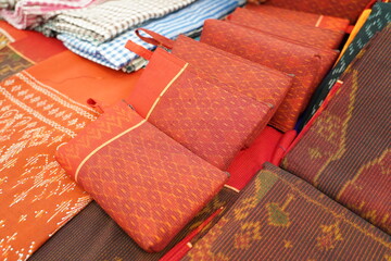 Traditional Thai Handwoven Silk Fabric from Buriram – Cultural Heritage and Craftsmanship ,...