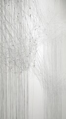 Obraz premium Abstract Gray And White Design