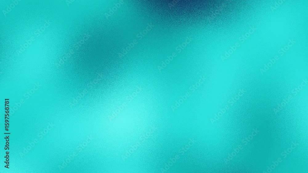 Poster background featuring a blurred gradient of teal and dark green. teal color gradient loop abstract ba