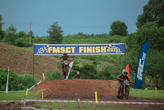 FMSCT Thailand Motocross 2025 competition on June 13, 2025 in Thailand, Nan Province