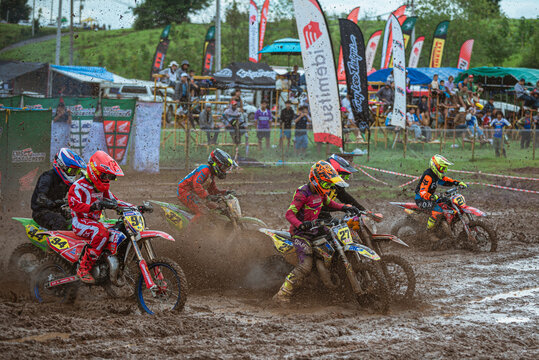 FMSCT Thailand Motocross 2025 competition on June 13, 2025 in Thailand, Nan Province