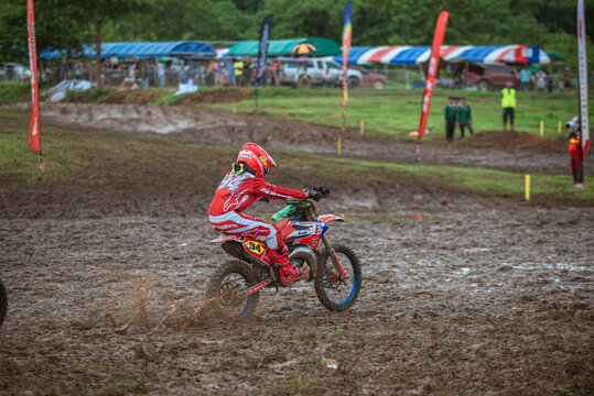 FMSCT Thailand Motocross 2025 competition on June 13, 2025 in Thailand, Nan Province