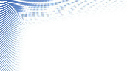 Blue Halftone Abstract Background with Polkadot Pattern for Modern Design and Digital Visuals