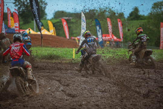 FMSCT Thailand Motocross 2025 competition on June 13, 2025 in Thailand, Nan Province