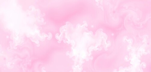 Fototapeta premium Swirling, pastel pink nebula with soft, blurry edges, swirl, dreamy