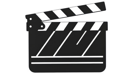 Fototapeta premium Isolated Clapperboard