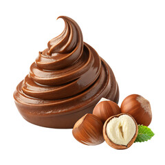 Hazelnut Chocolate Spread Delicious Creamy Texture Perfect for Baking  Recipes Isolated On Transparent Background