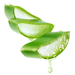 Aloe vera isolated