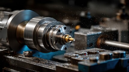 Precision machining in action showcasing detail, accuracy, and technical prowess