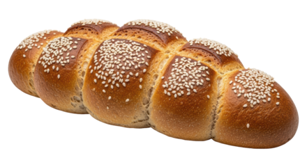Isolated Braided Bread