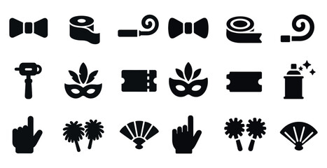 Fototapeta premium set of hand drawn icons for design