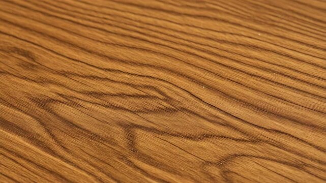 Detailed Brown Wood Grain Texture with Wavy Patterns Natural Material Hardwood Surface Close Up Background for Decorative Panel and Flooring