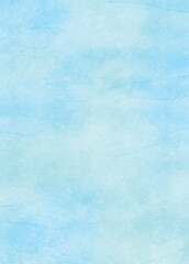 soft blue cyan watercolor