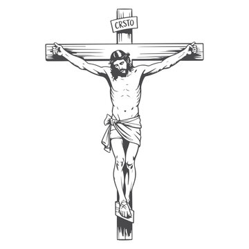 Crucifix clip art preview