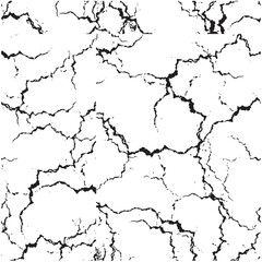 Abstract background of grunge white, black damaged rusty crack and scratch wall texture design.