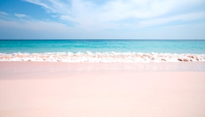 Pastel beach scene