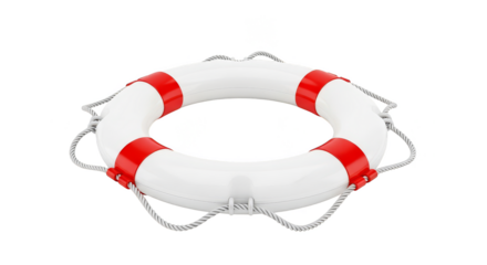 Lifebuoy Red And White Life Ring