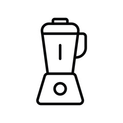 Modern Kitchen Blender Icon for Culinary and Home Use Illustration