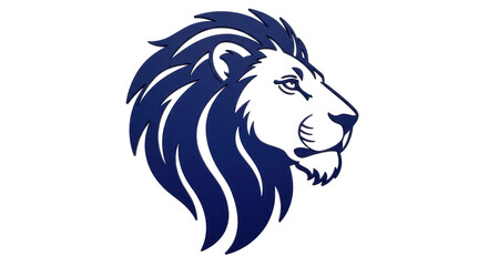 Fototapeta premium Isolated Lion Head Logo