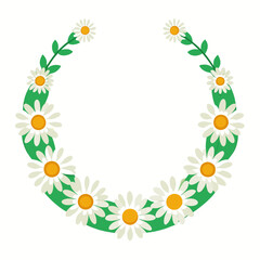 Obraz premium frame of flowers