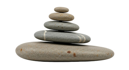 Isolated Stack of Stones