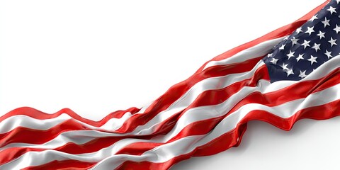 American flag waving (2)