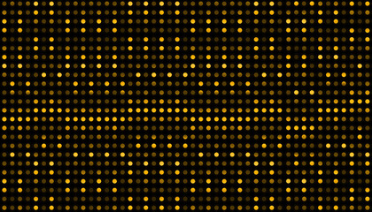 Yellow dot light digital technology background