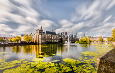 Fototapeta premium cityscape the Hague in Netherlands