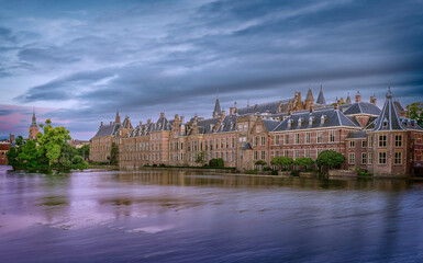 Fototapeta premium cityscape the Hague in Netherlands
