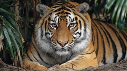 Thai Tiger - Malayan Tiger, Siam's Natural Tropical Felidae Species