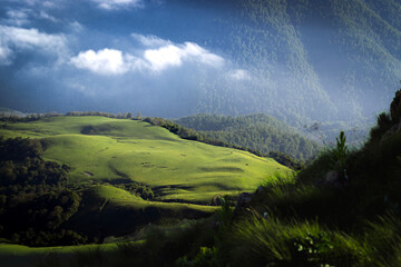 landscape in the mountains