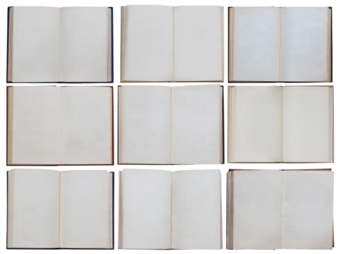 Blank Pages for Creative Writing and Design