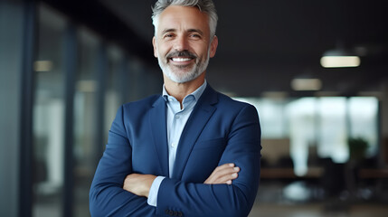 portrait of a confident businessman