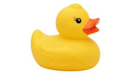 Isolated Rubber Duck